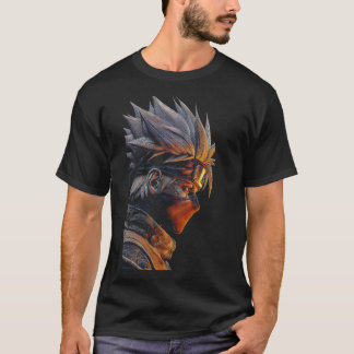 Cyber Warrior Anime T-shirt | Futuristische Fantas