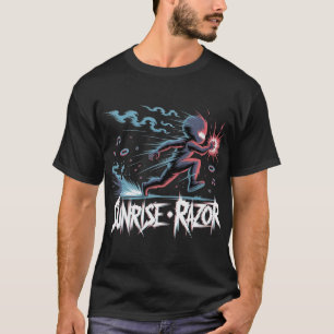Cyber Wave Toekomst Neon Japans Retro-Futurisme T-shirt