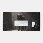 Cyber Wolf Gaming Mousepad (Clavier et souris)