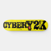 CYBER Y2K 7 3/4-inch skateboard deck (Horizontaal)