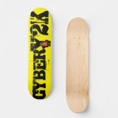 CYBER Y2K 7 3/4-inch skateboard deck (Voorkant)