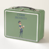 Cyberbeveiliging: de coole agent op patrouille (Voorkant)