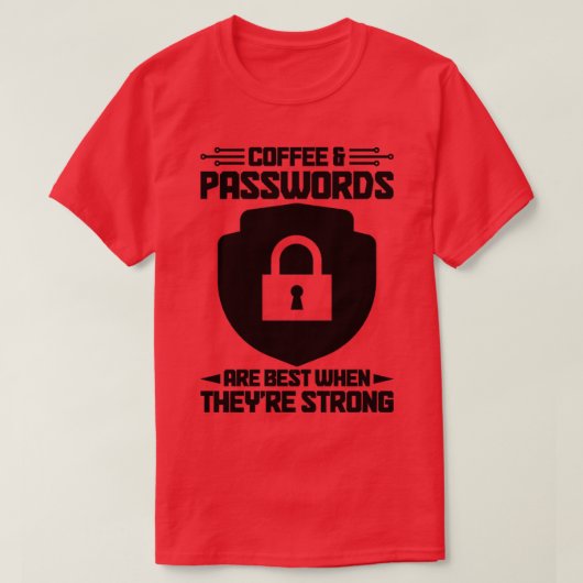 Cyberbeveiliging van Computer Security Cyber Secur T-shirt (Design voorkant)