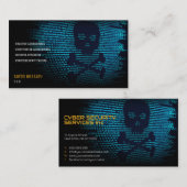 Cyberbeveiligingsservices | Beveiligingsadvies Visitekaartje (Voorkant / Achterkant)
