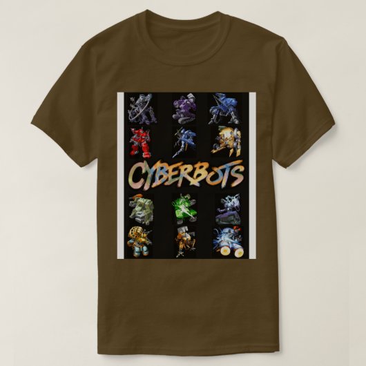 Cyberbots T-shirt (Design voorkant)
