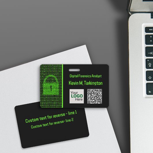 Cyberconferentie & InfoSec Business - Lock & Code Badge