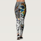Cyberdazze Leggings tegen gezichtsherkenning #3 (Achterkant)