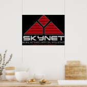 Cyberdyne Skynet Systems Poster (Keuken)