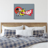 Cybernetisch kanon van Chibi Cyborg Canvas Afdruk (Insitu (Slaapkamer))