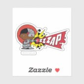 Cybernetisch kanon van Chibi Cyborg Sticker (Vel)