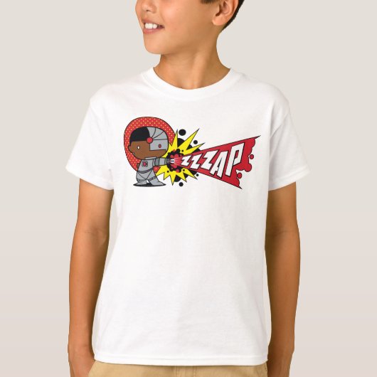 Cybernetisch kanon van Chibi Cyborg T-shirt (Voorkant)