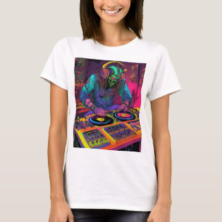 Cybernetische Gevangenis Beschrijving: An 80s-insp T-shirt