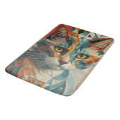 CYBERNETISCHE KITTY KAT ABSTRACT GEOMETRISCH KUBIS BADMAT (Gekanteld)