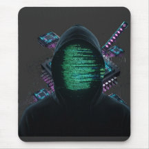 Cybernetische Tech Fusie - Neon Katana & CPU Circu