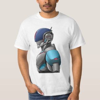 Cyberpolitie Robot - Futuristische Android T-shirt