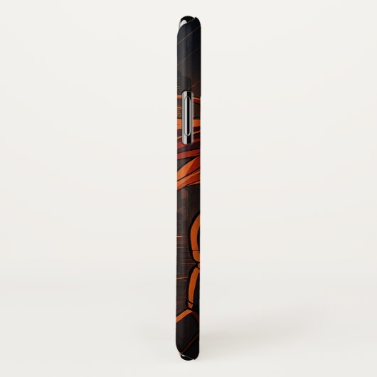 Cyberpunk Anime Girl – Neon City Case-Mate iPhone Case (Achterkant / rechts)