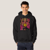 Cyberpunk Bitcoin Waifu Crypto Anime Hoodie (Voorkant volledig)