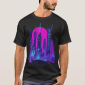 Cyberpunk City T-shirt (Voorkant)