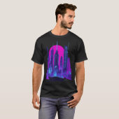 Cyberpunk City T-shirt (Voorkant volledig)