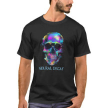 Cyberpunk Cyber Schedel Neuronale Verval Heren T-S