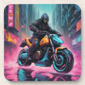 Cyberpunk- dessous de verre avec dos de liège - en (Devant)