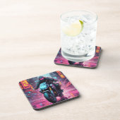 Cyberpunk- dessous de verre avec dos de liège - en (Côté Droit)
