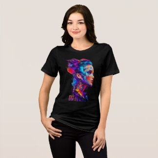 Cyberpunk Exit Systeem Alt Grafisch Tri-Blend Shirt