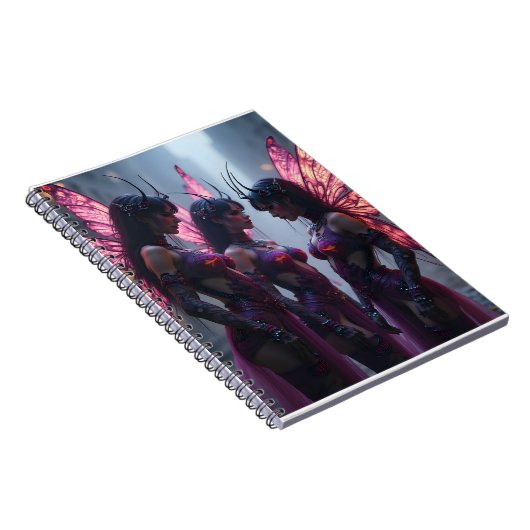 Cyberpunk Faeries Notitieboek (Rechterzijde)