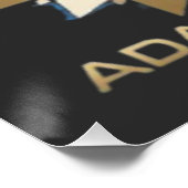 Cyberpunk Fennec Fox Geometric Perfect Poster (Hoek)