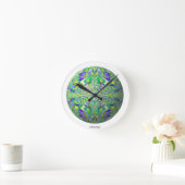 Cyberpunk fractal horloge - psychédélique geek de  (Maison)