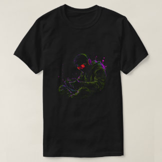 Cyberpunk Gamer Illustration T-shirt
