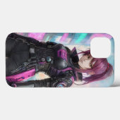 Cyberpunk Girl Case-Mate iPhone Case (Achterkant (horizontaal))