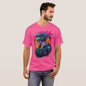 Cyberpunk Girl T-Shirts (Voorkant volledig)