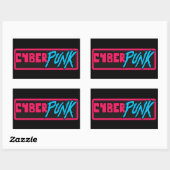 'Cyberpunk' - Glanzende Sticker (Vel)