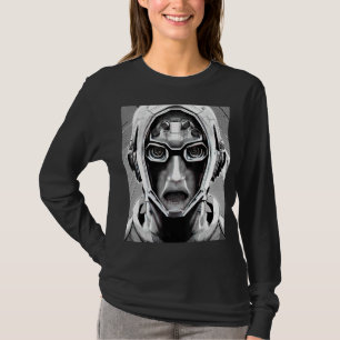 Cyberpunk Hacker Computer Geek design_17 T-shirt