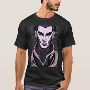 Cyberpunk Hacker Computer Geek design_1 T-shirt