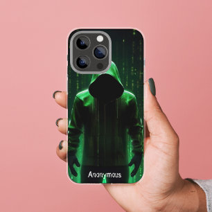 Cyberpunk Hacker Custom Dark Tech Matrix Style iPhone 11 Hoesje
