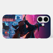 cyberpunk-heks Case-Mate iPhone case (Achterkant (horizontaal))