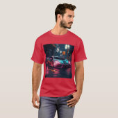 Cyberpunk Huracan T-shirt (Voorkant volledig)