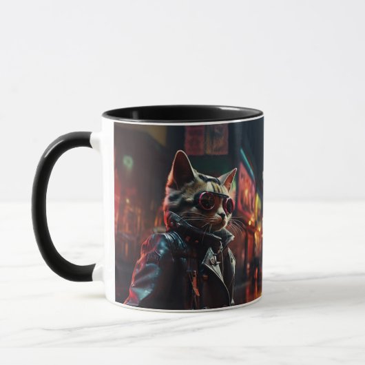 Cyberpunk Katten mok (Links)