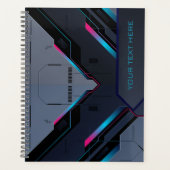 Cyberpunk Mecha Armor | Personalized Gamer Mission Planner (Voorkant)