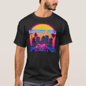 Cyberpunk met Summery Chill vibes! Klassieke T-Shi T-shirt (Voorkant)