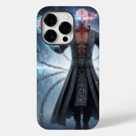 Cyberpunk Mystic | techno-tovenaar Case-Mate iPhone 14 Pro Hoesje