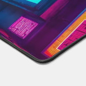 Cyberpunk Neon City Gamer Desk Setup (Coin)