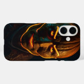 Cyberpunk Neon Pumpkin Case-Mate iPhone Case (Achterkant (horizontaal))