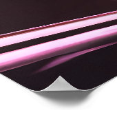 Cyberpunk orange ville IA affiche d'art (Coin)