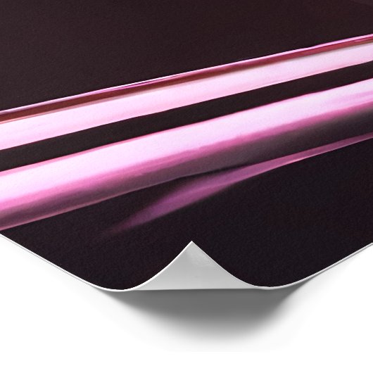 Cyberpunk orange ville IA affiche d'art (Coin)