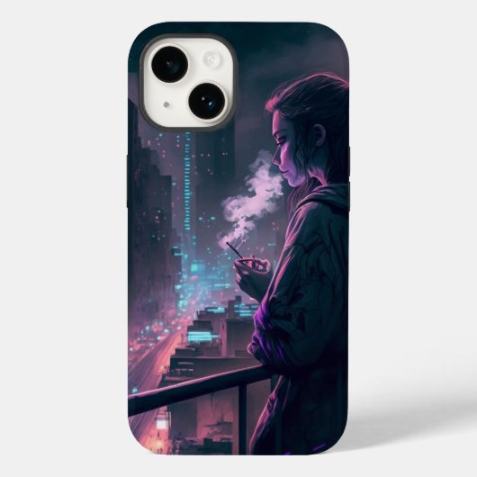 Cyberpunk Phone Case (Achterkant)