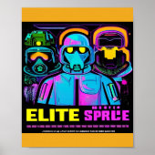 Cyberpunk Propaganda Aanwerving Poster (Voorkant)