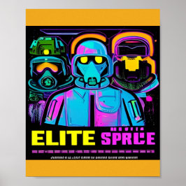 Cyberpunk Propaganda Aanwerving Poster